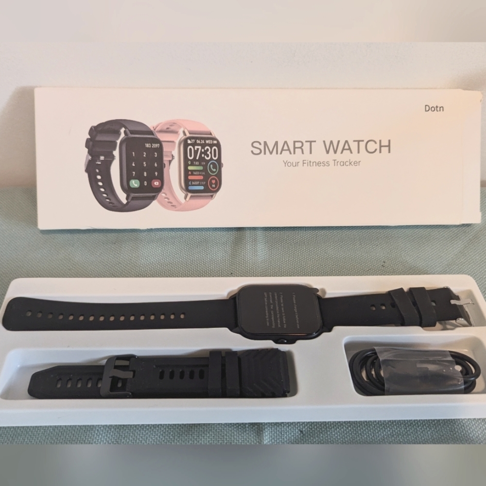 NIB Black Smart Watch - Your Fitness Tracker